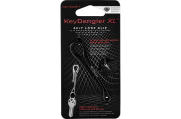 Image of KeySmart KeySmart Key Dangler Belt Loop Clip, Midnight Diamond, KS805-BD