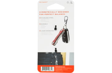 Image of KeySmart KeySmart Key Dangler Belt Loop Clip, Stainless, KS805-SS