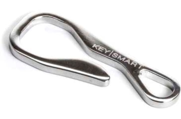 Image of KeySmart Key Dangler Belt Loop Clip, Stainless Steel, Stainless Steel, KS805-SS