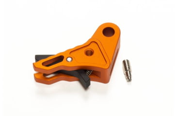 Image of Killer Innovations Velocity For Glock Gen 5 Trigger Shoe, 5.5lb, Orange Shoe/Black Safety, GLKTG354ONGB