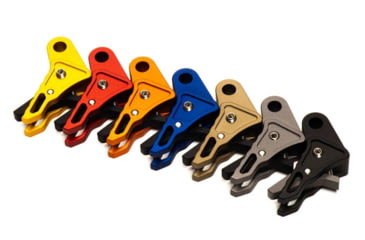 Image of Killer Innovations Velocity For Glock Gen 5 Trigger Shoe, 5.5lb, Gold Shoe/Black Safety, GLKTG354GLDB