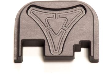 Image of Killer Innovations Velocity Glock Slide Back Plate, Gray, VABPGS1GRY