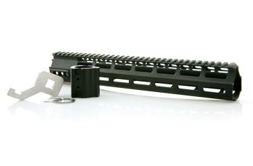 Image of Kinetic Development Group MREX AR MLOK 13.5in Modular Rail, Black, ARP5-030