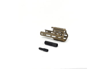Image of Kinetic Development Group Bog Bundle Tactical Rails, 3 inch, FDE, STR7-320