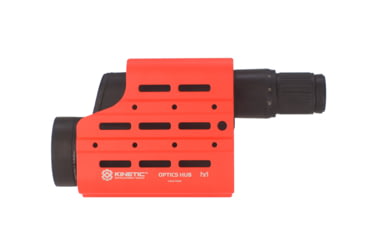 Image of Kinetic Development Group Optics Hub Scope Housing, Hunter Orange, MSH5-114