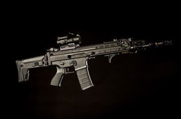 Image of Kinetic Development Group SIDELOK Mount for the COMP M4 &amp; Patrol Rifle Optics, Black SID5-110