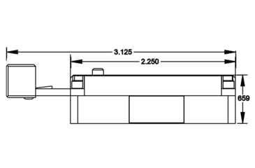 Image of Kinetic Development Group SIDELOK RMR Mount, Low Profile, Black, SID5-231