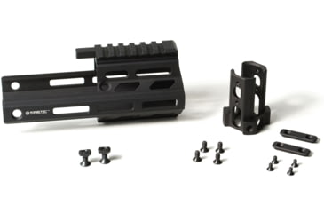 Image of Kinetic Development Group SRX3 Stribog Receiver Extension, 3in, Black, STR5-310