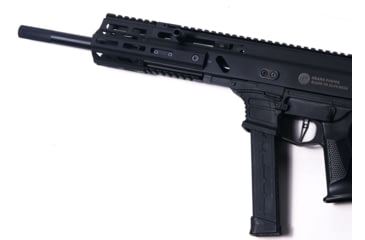 Image of Kinetic Development Group SRX3 Stribog Receiver Extension, 3in, Black, STR5-310