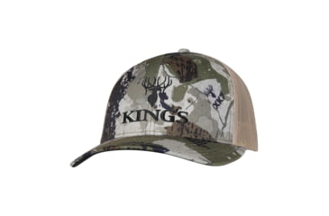 Image of Kings Camo Richardson Camo Logo Snapback Cap, XK7, OSFM, 112-KCLOGO-XK7