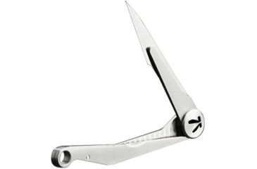 Image of Klarus S1 Ti-Scal Titanium Folding Knife, Medical-Grade Titanium, Nano Slim-X Change Blade, Silver, S1-TI-SCAL