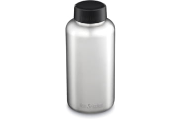 Image of Klean Kanteen Wide w/Wide Loop Cap, 64oz, Brushed Stainless, 64oz, 1009501