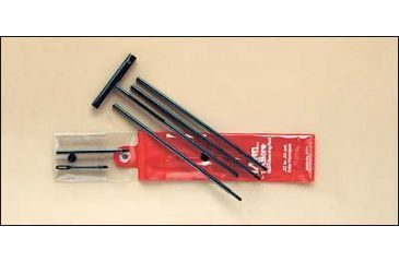 Image of KleenBore Steel Saf-T-Clad Coated Handgun/Rifle Cleaning Rods, 30in, .22-.45 Caliber, 4 sections,, Red, 1010199