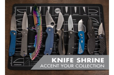 Image of Knafs Shop Mat/Mouse Pad, 14x10in, Black, KNAFS-00003