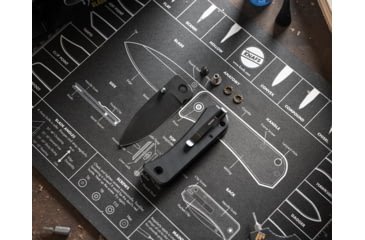 Image of Knafs Shop Mat/Mouse Pad, 14x10in, Black, KNAFS-00003