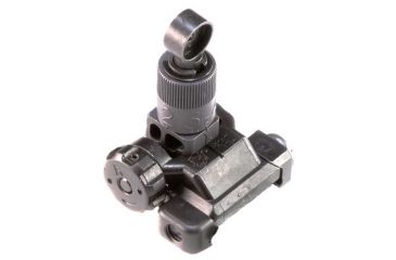 Image of Knight's Armament Top Mounted Deployable Rear Sight, Black, 25650