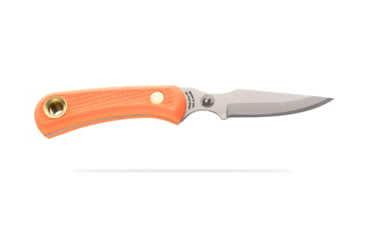 Image of Knives of Alaska Muskrat/Cub Bear Combo Fixed Blade Knives, 2.25in/2.75in, Magnacut Stainless Steel, Round Tip/Caping Blade, Suregrip, Orange, 00106FG