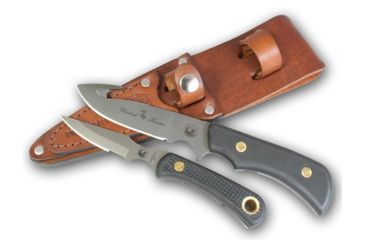 Image of Knives of Alaska Trekker Whitetail Hunter/Cub Bear D2 Knives Combo, Suregrip Handle, Black 00199FG