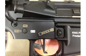 Image of KNS Precision AR15/M16/AR10 Gen ST Non-Rotate Trigger/Hammer Pin .154 Dark Earth, NRTHP GEN ST-DE