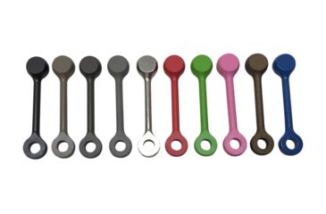 Image of KNS Precision AR15/M16 Gen 2 MOD 2 Non-Rotate Trigger/Hammer Pins .1555 Diameter-Black, NRTHPMOD2-1555-Black