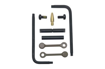 Image of KNS Precision AR15/M16 Gen G Mod 2 Non-Rotate Trigger/Hammer Pins .1550 Diameter, 4140 Steel, 45-48 RC-Black, NRTHP Gen G Mod2-BK