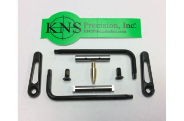Image of KNS Precision AR15/M16 Gen JJ Non-Rotate Trigger/Hammer Pins .154 Diameter-Black NRTHP GEN JJ-BK