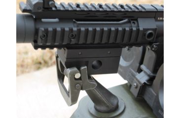 Image of KNS Precision Picatinny Rail Adapter to .30 Cal Pintle or M60 Gooseneck, Black ADAPTER 30