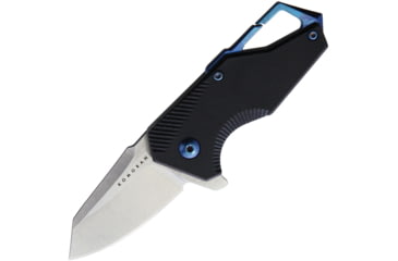 Image of Komoran Framelock G10 Folding Knife, Black, Black G10 handle with stainless back handle, BF210635