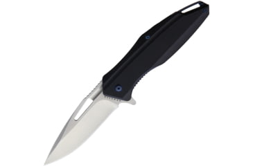 Image of Komoran Linerlock G10 Folding Knife, Black, Black G10 handle, BF210638