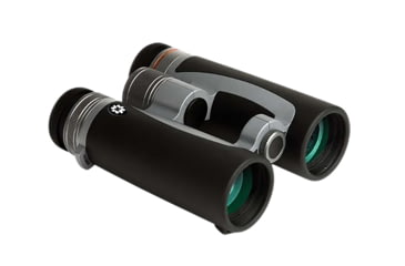 Image of Konus Prince 8x42mm Roof Prism Binocular, Black/Gray, 2348