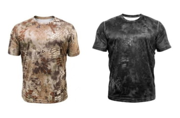 Image of Kryptek Mens Hyperion Short Sleeve Crew, Highlander, Typhon