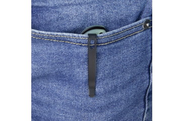 Image of Kubey Elang Folding Knife, 5in Closed, 4in Black Black Stonewash AUS-10A Stainless Sheepsfoot Blade, Jade G10 Handle, KU365D