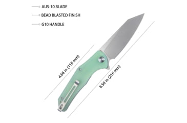 Image of Kubey Flash Linerlock Jade