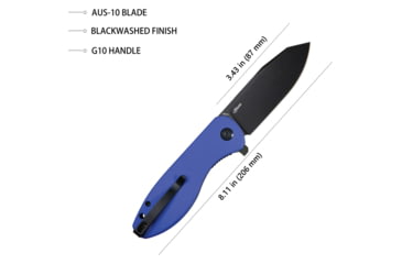 Image of Kubey Master Chief Linerlock Blue