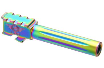 Image of L2D Combat Glock 19 Precision Match Fluted Barrel, Chameleon, LD-BBL-PM-19-F-CML