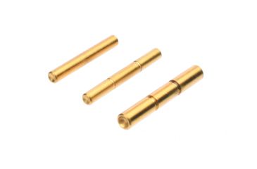 Image of L2D Combat Glock Gen1/2/3 Pin Set, Trigger/Locking Block/Ejector Housing, Except G36/42/43, Titanium Nitride, LD-P-PS-G3-TIN