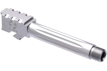 Image of L2D Combat Precision Match Fluted/Threaded Barrel, Glock 19, Stainless, LD-BBL-PM-19-FT-SS