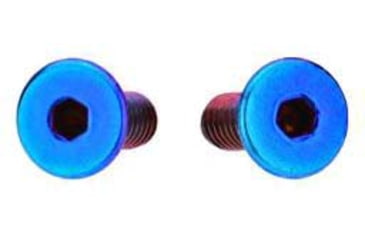 Image of L2D Combat RMR Sight Screw Set for Trijicon, PVD Blue, Blue, 6-32 Thread, LD-P-RMR-BLU
