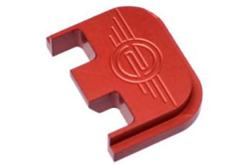 Image of L2D Combat Slide Cover Plate, Glock Gen 5, Red, LD-P-CP-G5-RED