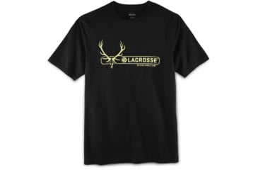 Image of LaCrosse Footwear Elk Tee - Mens, Black, XXL, 918586-XXL