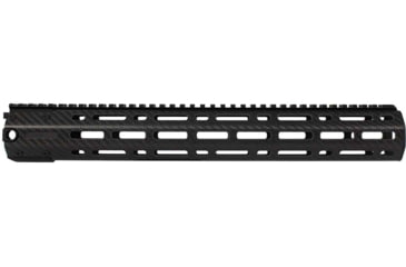 Image of Lancer Systems LCH5 Gen2 Carbon Fiber Handguard, 15in, Slick Top, LCH5-G2-150-ST-BLK