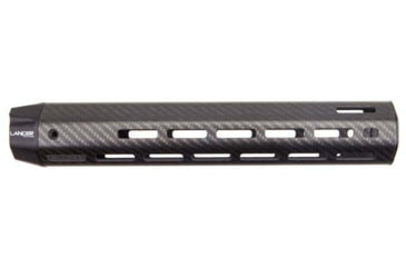 Image of Lancer Systems LCH7 Octagon Carbon Fiber Handguard, 7.62mm, 7.2 in, Carbine Length, Standard, 18 TPI, Black, LCH7-06-ML-ST-18