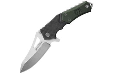 Image of Lansky Responder, Black/Olive G-10 Handle, Plain LKN222
