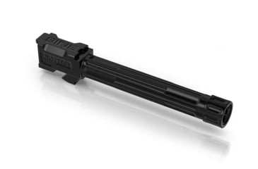 Image of Lantac 9Ine G17 Fluted Threaded Black Bbl, 01-GB-G17-TH-BLK