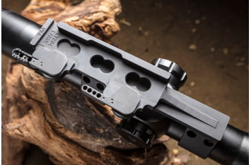 Image of LaRue Tactical C.A.N. Click Adjust Nut QD SPR Mount, 35mm, Black, LT204-35