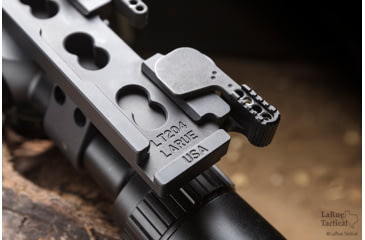 Image of LaRue Tactical C.A.N. Click Adjust Nut QD SPR Mount, 35mm, Black, LT204-35
