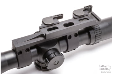 Image of LaRue Tactical C.A.N. Click Adjust Nut QD SPR Mount, 35mm, Black, LT204-35
