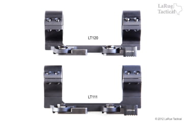 Image of LaRue Tactical QD Scope Mount, 34mm, Black, LT120-34