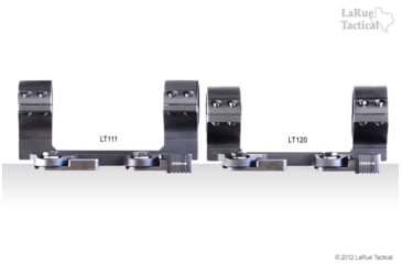 Image of LaRue Tactical QD Scope Mount, 34mm, Black, LT120-34