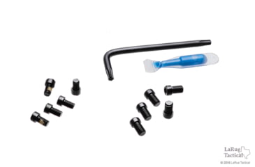 Image of LaRue Tactical Remington 700 Picatinny Rail, Short Action, 0 MOA, Black, LT113S-0MOA